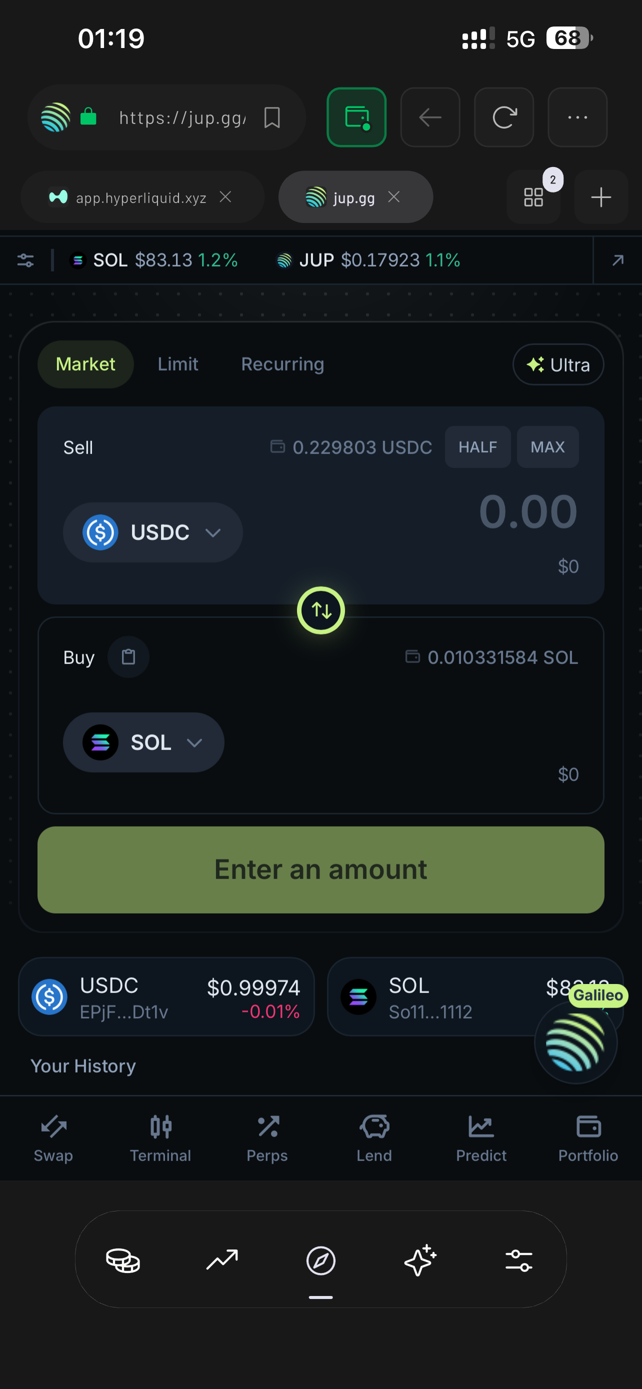 Cross-chain swap